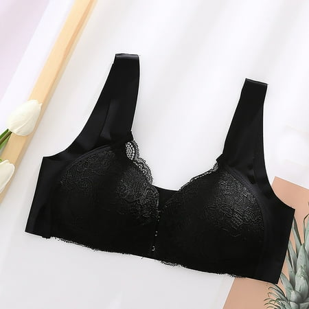 GENGING Bralette for Women Women s Oversized Bra Without Steel Rings Or Marks Gathered For Sleep Lace Style Adjustable Tween Underwear Daily Bra