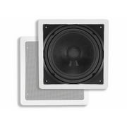 Monoprice Aria In-Wall Speaker, 10in Passive Subwoofer, 200 watts max (single)