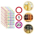 thumbnail image 2 of 40 Sheets Numbers Stickers Self-adhesive Number Labels Identification Labels for Office, 2 of 8