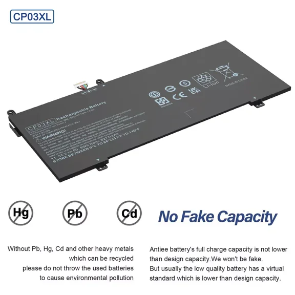 CP03XL 929072-855 Battery For HP Spectre 13 X360 13-ae000 13-ae013dx 13-ae011dx