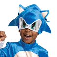 thumbnail image 4 of Sonic the Hedgehog Costume, Official Sonic Movie Costume and Headpiece, Toddler Size Small (2T), 4 of 15