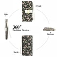 thumbnail image 4 of GAEKEAO Womens Wallet RFID Blocking Slim Thin Bifold Card Holder Vegan Leather Floral Long Clutch Wallets with Wristlet, 4 of 7