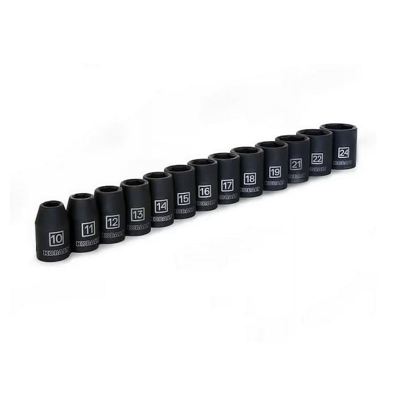 Kobalt 13 -Piece Metric 1/2-in Drive Set 6-point Impact Socket Set