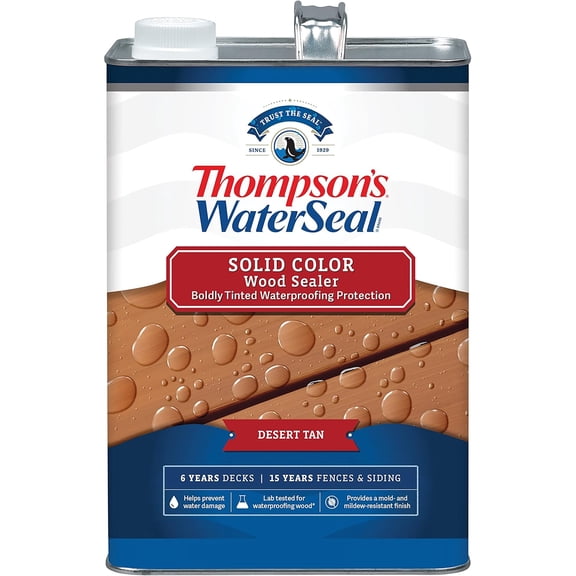 Thompsons Waterseal Solid Wood Sealer Desert Tan gal
