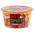thumbnail image 2 of Nissin Bowl Noodles Ramen Noodle Soup Hot & Spicy With Shrimp Flavor 3.27 oz, 2 of 5