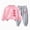C12--L, variant on Toddler Girls 2 Piece Outfits Raglan Sleeve Sweatshirt and Sweatpants Tracksuits Sets 0-13Y,4-5 Years,S