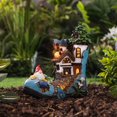 thumbnail image 1 of HOMETRENDS GARDEN STATUES-BLUE BOOT, 1 of 8