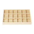 thumbnail image 3 of Runquan Jewelry Display Tray Wood Bracelet Jewellery Storage for Showcase Store Dorm 18 grids, 3 of 8