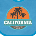 thumbnail image 4 of Inktastic Huntington Beach California Boys or Girls Baby Bib, 4 of 4