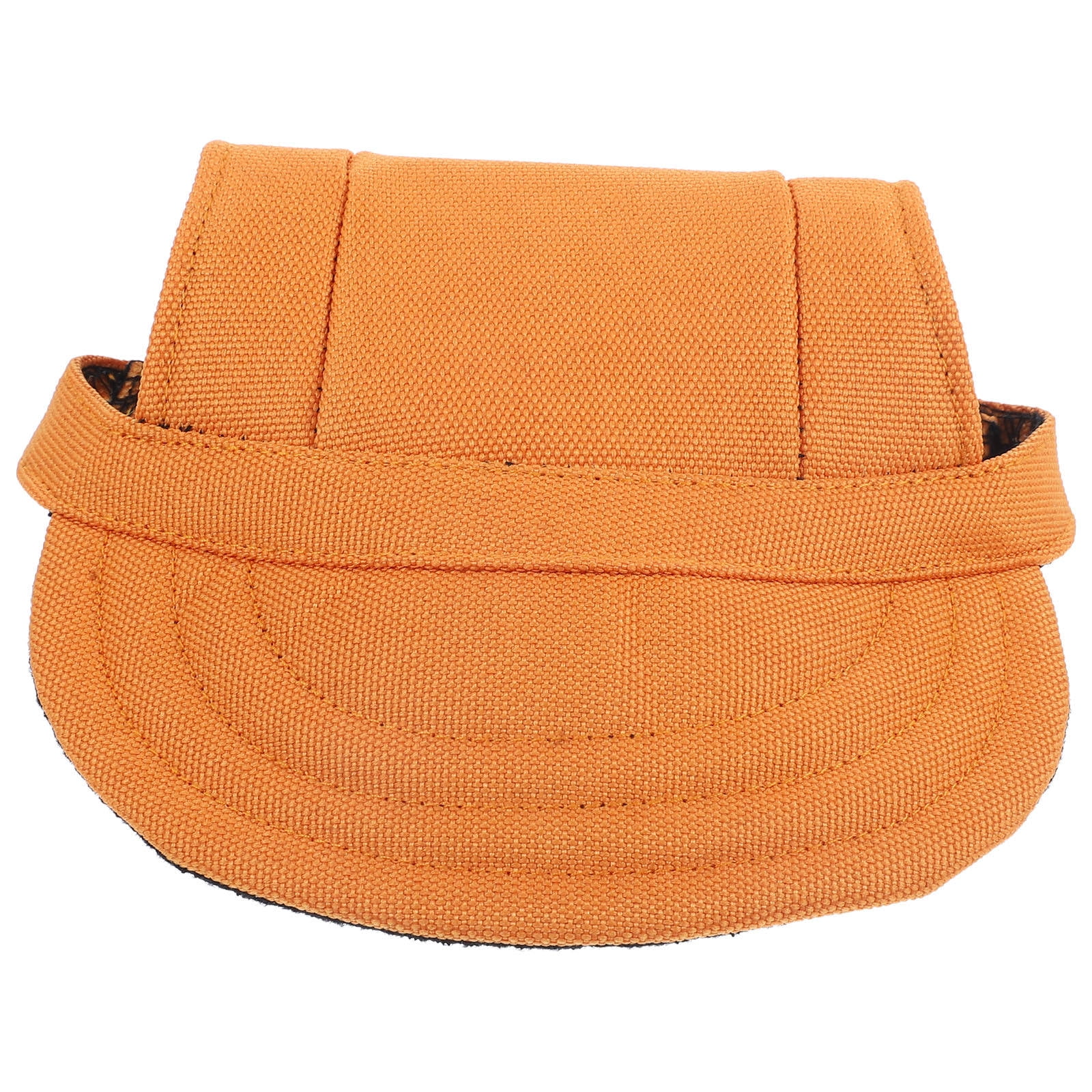 NUOLUX Lightweight Canvas Dog Baseball Cap Orange Color Decorative Hat for Small Pet Accessories