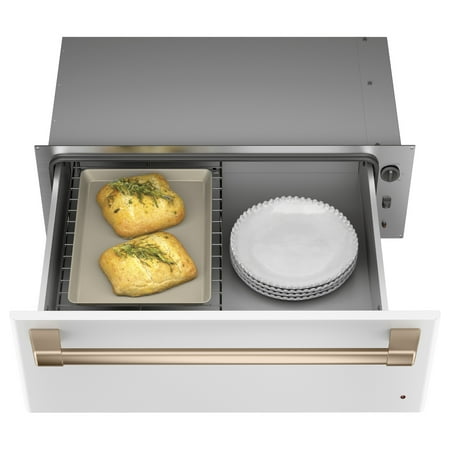 Café - 30" Warming Drawer - Matte White