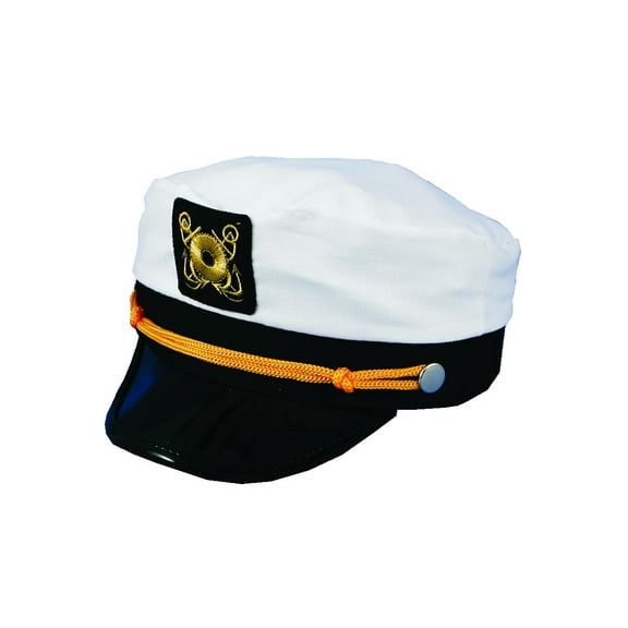 Captain Yacht Boat Sailing Hat Costume Accessory