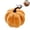 Khaki, variant on 13cm Flocked Velvet Artificial Pumpkin Decor, Soft Faux Fur Stuffed Fake Pumpkin with Curly Stem, Mini Fall Halloween Thanksgiving Table Centerpiece Ornament for Farmhouse Home Decor