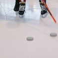 thumbnail image 4 of RENACLIPY 4 Pcs Rondelle de Hockey sur Glace PVC Argent pour Patinage à Roulettes et Loisirs, 4 of 8