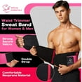 thumbnail image 3 of Special Essentials Waist Trainer for Women & Men Adjustable Sweat Band Waist Trimmer For Core Stability & Training Workouts, 3 of 7