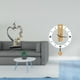 thumbnail image 2 of Figura con reloj de pared con números atemporales, silencioso, para colgar, decoración para dormitorio, boda, sala de estar, hogar., 2 of 8