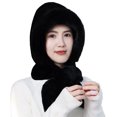 thumbnail image 1 of CSChome Winter Hat Autumn Winter Warm Hat - Plush Lining Windproof Integrated Headwear Scarf, 1 of 7