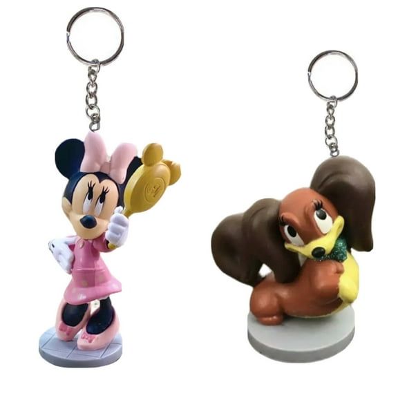 Fifi Puppy & Vanity Botique Minnie Pvc Key Ring Keychain Charm Happy Helper Pet New
