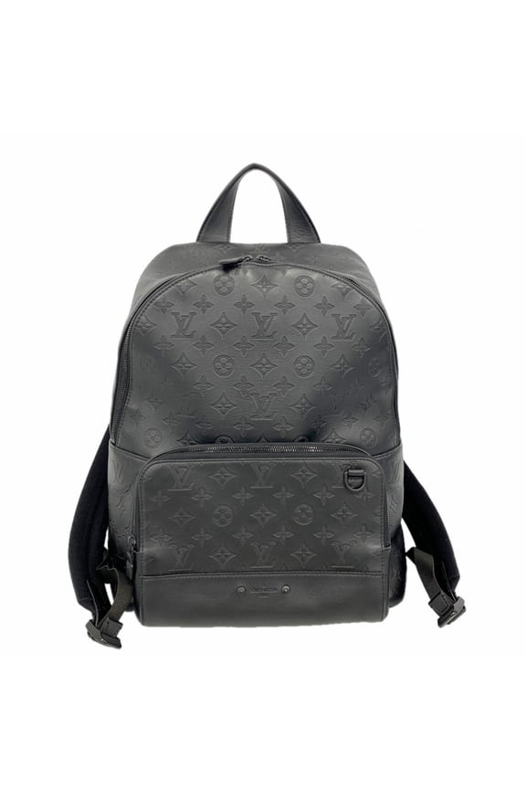 Pre-Owned Louis Vuitton Monogram Shadow Racer Backpack M46109 Black Men's Backpack/Daypack