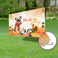 thumbnail image 3 of Happy Thanksgiving Pug with Turkey Pumpkins Autumn Vibes Yard Sign Dog Lover Gifts Outdoor Home Lawn Garden Porch Decor - 12018, 3 of 5