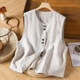 thumbnail image 2 of Gaexia Vest for Women 2025,Lightweight Summer Vest Sleeveless Outerwear Casual Daily Wear Spring and Layering Piece for Dresses Or Pants, 2 of 3
