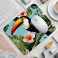 thumbnail image 2 of Toucan Gaming Mouse Pad Desk Mat Desk Pad, Non-Slip Rubber Bottom, Printed, Square 8.3x9.8 Inch - Suitable for Office and Gaming, 2 of 6