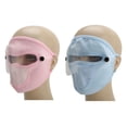 thumbnail image 4 of Velo Facial Protector Solar Para Mujer, Diseño De Malla Protección Ultravioleta Multifuncional Suave Y Cómodo Escudo Facial Completo 4 Piezas Para Senderismo, 4 of 8