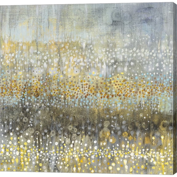 Great Art Now Rain Abstract IV by Danhui Nai Canvas Wall Art