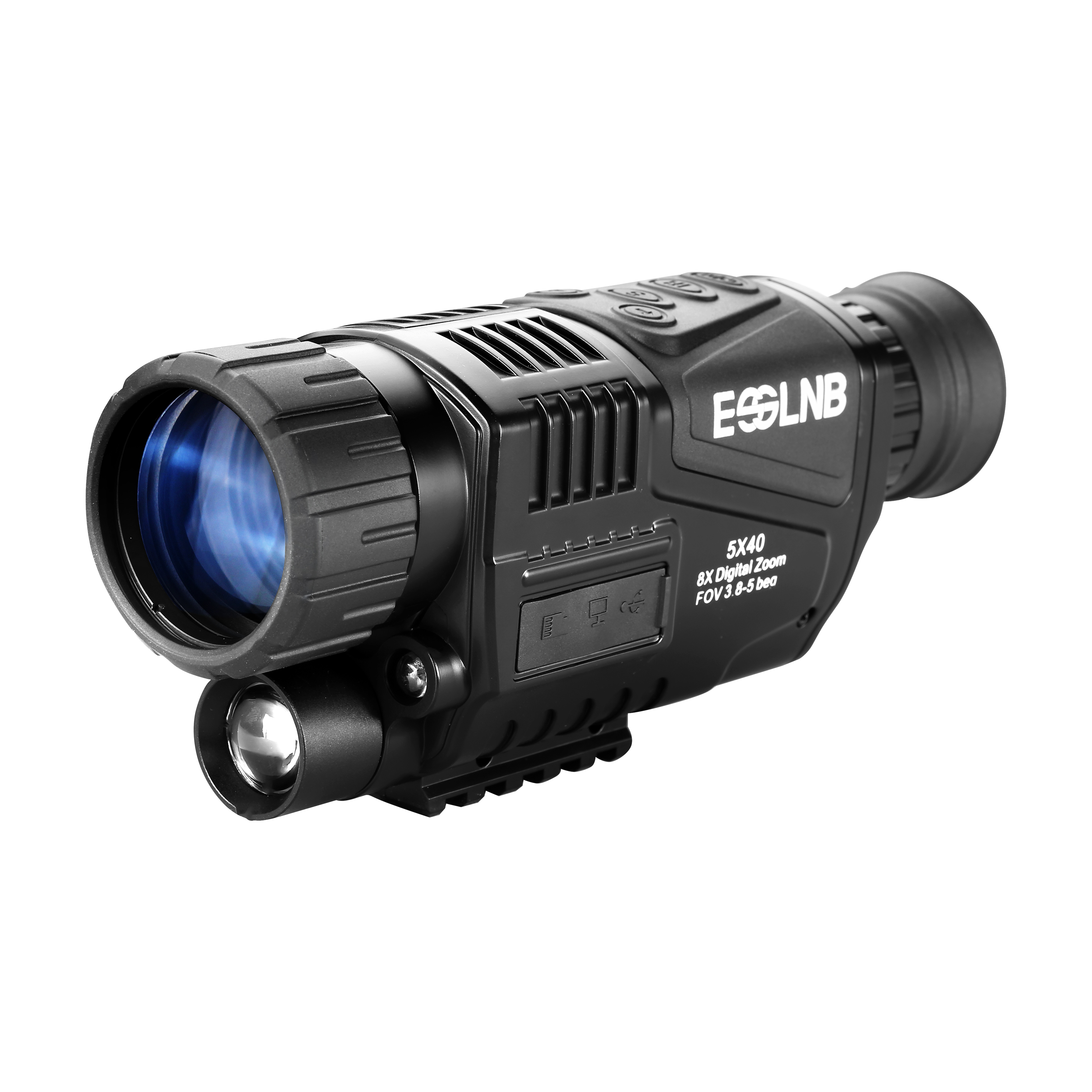 ESSLNB 4X Infrared Night Vision Monocular, 960P with 32G TF Card, Digital Night Vision Goggles