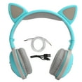 thumbnail image 2 of Cat Ear Headphone, Portable HIFI Comfortable Wearing Glowing   Foldable Headsets With LED Light, For Outdoor Sports, 2 of 8