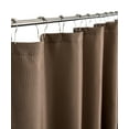 thumbnail image 2 of Dainty Home Hotel Collection Mocha Waffle Weave Solid Design Shower Curtain, 70 x 72, 2 of 6