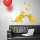 thumbnail image 4 of Pegatinas decorativas de pared acrílicas con diseño de animales | Vinilos decorativos removibles de perros y gatos | Arte de pared reflectante autoadhesivo para sala de estar, dormitorio infantil, 4 of 8