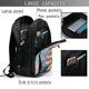 thumbnail image 4 of Balery Sailing Ship Ocean Sunset Mochila con carga USB para hombre y mujer - Mochila impermeable y antirrobo para laptop con puerto USB para viajes, trabajo, 4 of 7