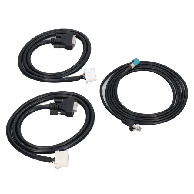 Diagnostic Service Cables, High Accuracy 3 Pcs High Toughness Reliable Professional Diagnostic Connector Abrasion Resistant For Car ANGGREK Otros