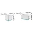 thumbnail image 3 of Yuarrent Macetas para flores, jardinera hidropónica, plástico perezoso, plantas en macetas absorbentes de agua automáticas, sistema hidropónico Jardín y Patio Blanco/M Yuarrent HA084233-02, 3 of 6