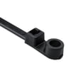 thumbnail image 2 of HellermannTyton T50MR0C2 48 lb Screw Mount Cable Tie, 8.46", UV, Black, 2 of 2