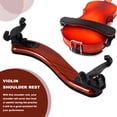 thumbnail image 3 of Soporte de hombro para violín AMZZ ajustable de madera maciza para 3/4 y 4/4, 3 of 9