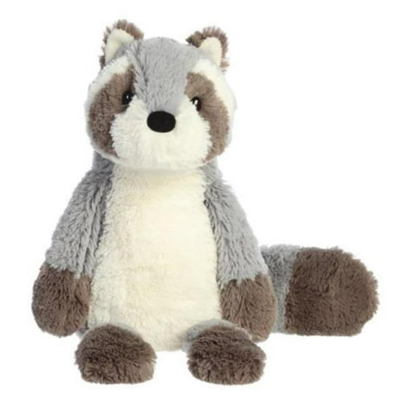 Aurora  15 in. Charming Talltales Raccoon Irresistible Cuteness Loveable Companions Stuffed Animal Plush Toy, Gray