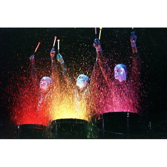 Best Posters Blue Man Group Poster 11Inx17In Mini Poster 11x17 Poster Color Category: Multi, Unframed, Ages: Adults, Rectangle