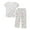 A-White, variant on 2025 Puawkoer girl pajamas and pants 1PC pajamas + 1PC pajamas Fall Baby Girl Clothes Spearmint Baby Newborn Baby Clothes Baby Girls' one-Piece Rompers Baby Outfits 0-3 Months Warm Pajamas For Wome