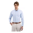 thumbnail image 1 of Camisa Formal Para Hombre De Bambú Skinny Fit Cuello Francés, 1 of 4