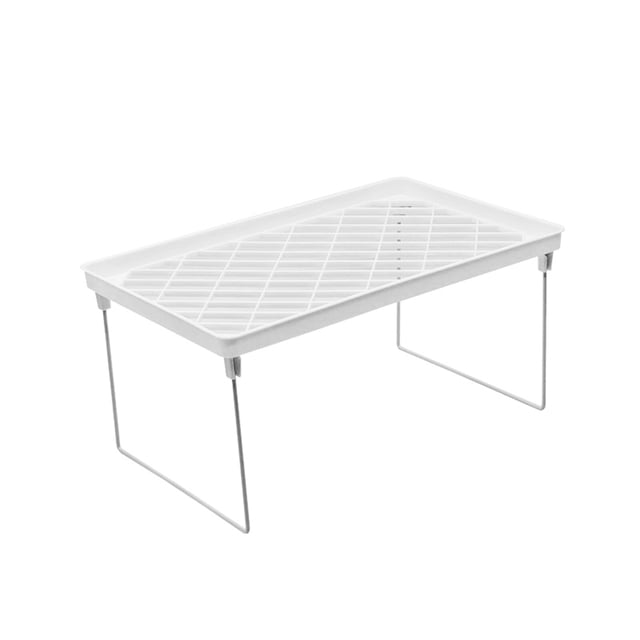 Stackable countertop shelf cabinet storage rack multifunctional simple kitchen storage rack foldable storage rack bathroom storage room small storage rack