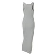 thumbnail image 2 of Gureui Women Sexy Sleeveless U-neck Dress Fashion Solid Color Dresses for Ladies Female, 2 of 5