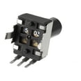 thumbnail image 4 of Uxcell 50k ohm Single Turn Rotary Film Potentiometer Variable Resistors Carbon Black  10pcs, 4 of 4