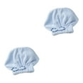 thumbnail image 2 of Bearachild Toalla de secado rápido para el cabello absorbente de agua para mujer, gorro de baño elástico portátil, gorro de ducha bonito, Type1 NO1, 2 of 6