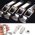 thumbnail image 5 of Set of 4 Toggle Latch Hasp Picture Frame Stand Clamps Heavy Duty Stainless Steel Trunk Spring, 5 of 6