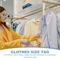 thumbnail image 4 of Uxcell Clothes Hanger Markers, Tags Fit Rod Garment Size Hanger Clips Color Coding Label for Clothing Hangers Coral 4XL, 4 of 6