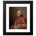 thumbnail image 2 of Jacques Louis David 15x18 Black Modern Framed Museum Art Print Titled - Portrait of Jacques-Francois Desmaisons (1782), 2 of 5