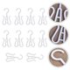 thumbnail image 2 of 10Pcs Double Hook Drying Racks Shoes Drying Organizers Plastic Shoes Hangers, 2 of 4