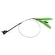 thumbnail image 5 of Pluma de gato divertida, varita interactiva de mano con ventosa para gatos, pluma verde, 5 of 14